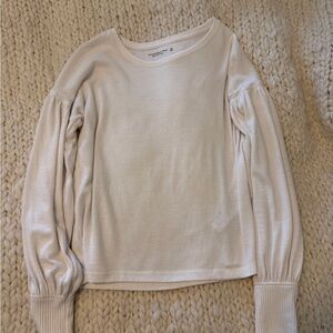 Abercrombie & Fitch Cream Soft Sweater